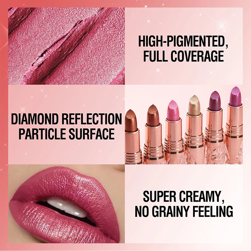 3 in 1 Makeup Matt Lipstick Pencil Cosmetics Lip Tint 24 Hours Water Resistant Lipsticks Stain Long Lasting Matte Lips Beauty