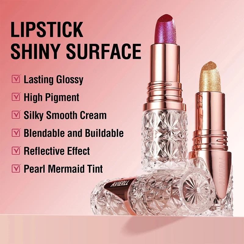 3 in 1 Makeup Matt Lipstick Pencil Cosmetics Lip Tint 24 Hours Water Resistant Lipsticks Stain Long Lasting Matte Lips Beauty